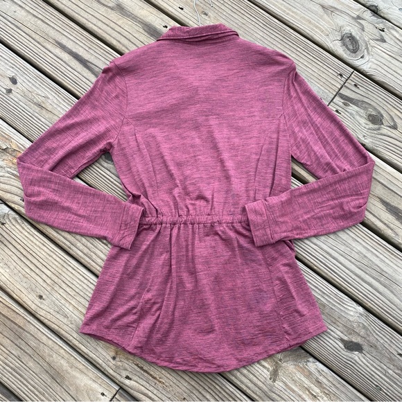 Ibex Women’s OD Drawstring Shirt Merino Wool - Picture 10 of 12